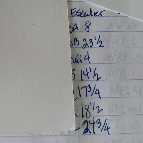 Escalier Long Sleeve Shirt Women's Size Medium Pink Cotton Spandex Blend - Picture 7 of 13